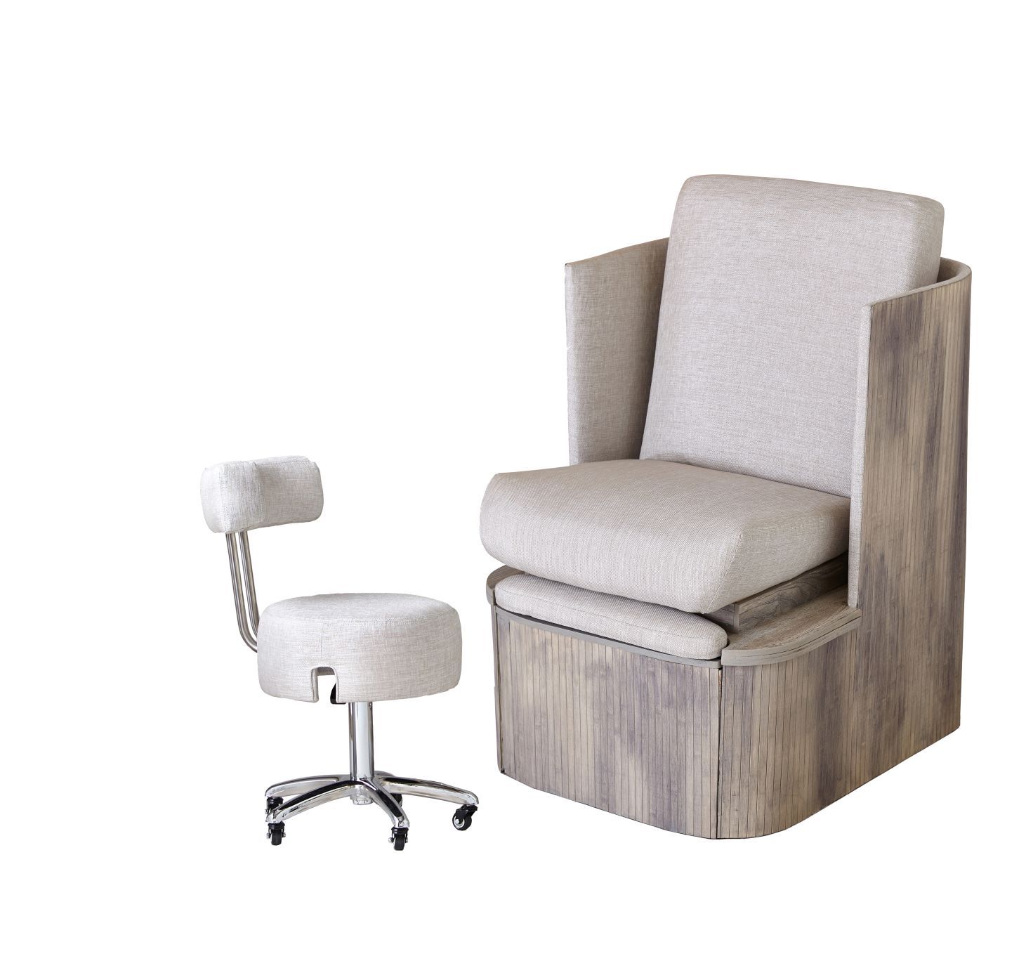 Belava Dorset Professional Pedicure Chair with Drain Pump - Spa & Salon Hydraulic Massage Foot Bath for Ultimate Relaxation