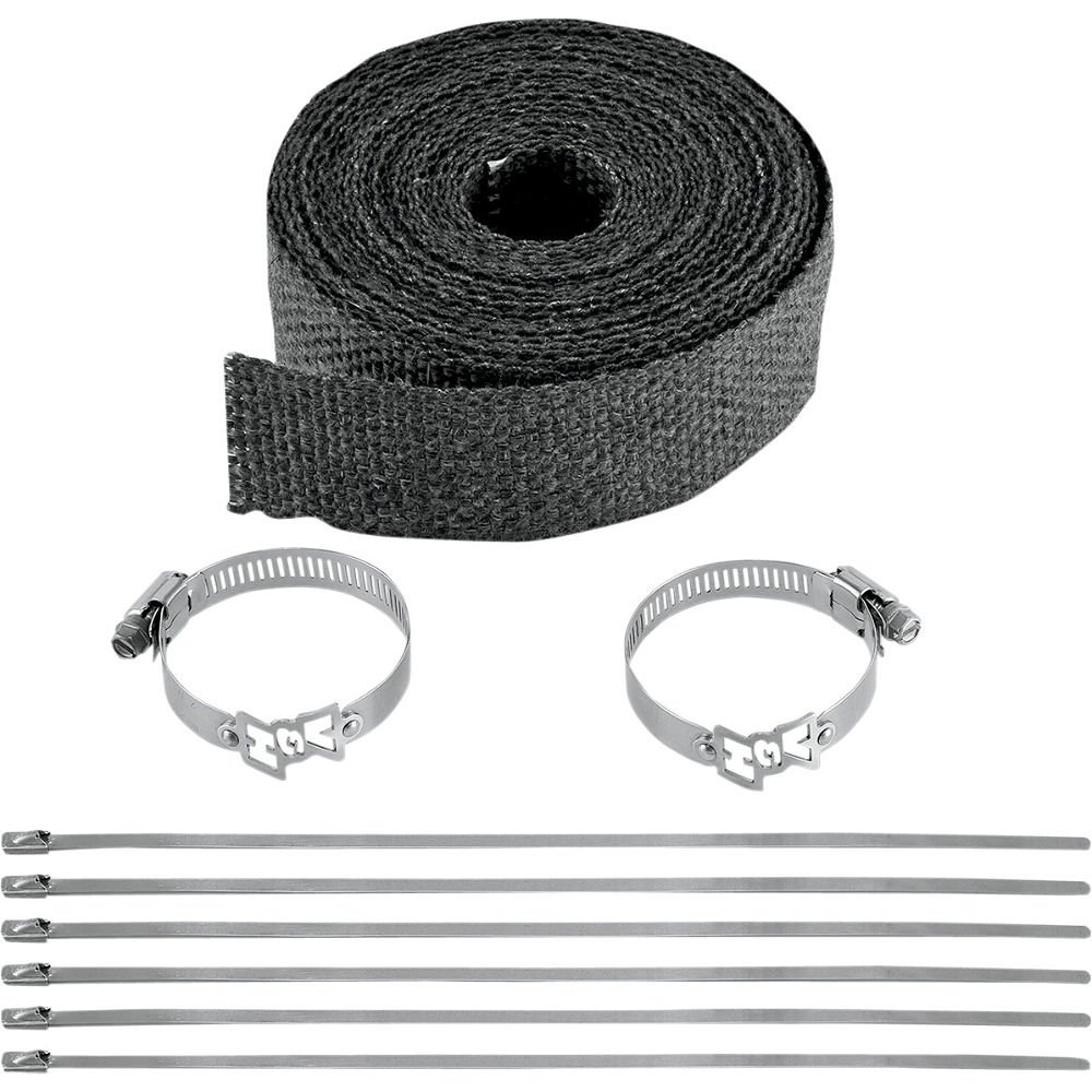 Vance & Hines Header Wrap Kit 26523 - Heat Shield Exhaust Wrap for Motorcycles & ATVs - High-Temperature Protection for Improved Performance - Ideal for Racing, Off-Road & Custom Bike Builds