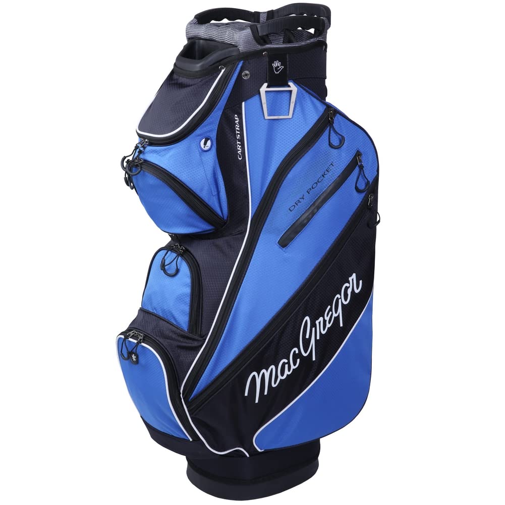 MacGregor Golf DX 14-Way Divider Cart Bag - Lightweight Durable Golf Stand Bag with Cooler Pocket & Umbrella Holder for Men & Women | Perfect for Golf Courses, Driving Range & Outdoor Sports