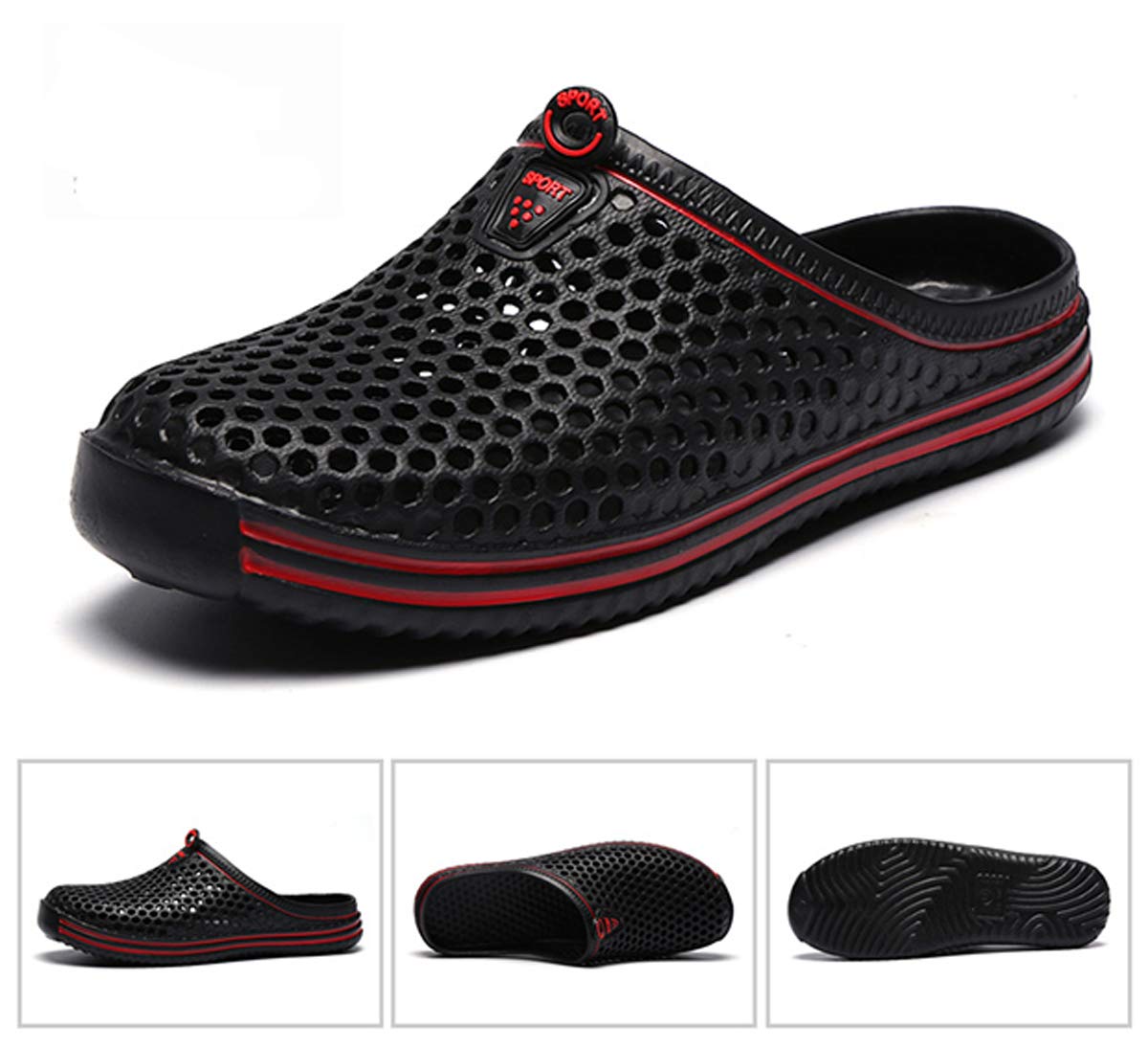 **LIBINXIF Women's & Men's Breathable Garden Clogs - Comfortable Water Shoes for Beach, Pool, Bathing, Walking & Outdoor Activities**