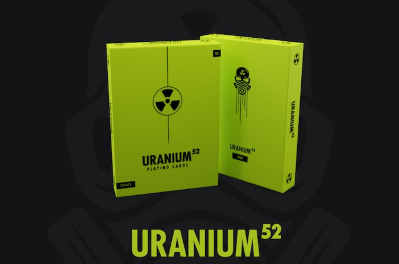 Uranium 52 Limited Edition Playing Cards - Premium Collectible Deck for Poker, Magic Tricks & Card Games