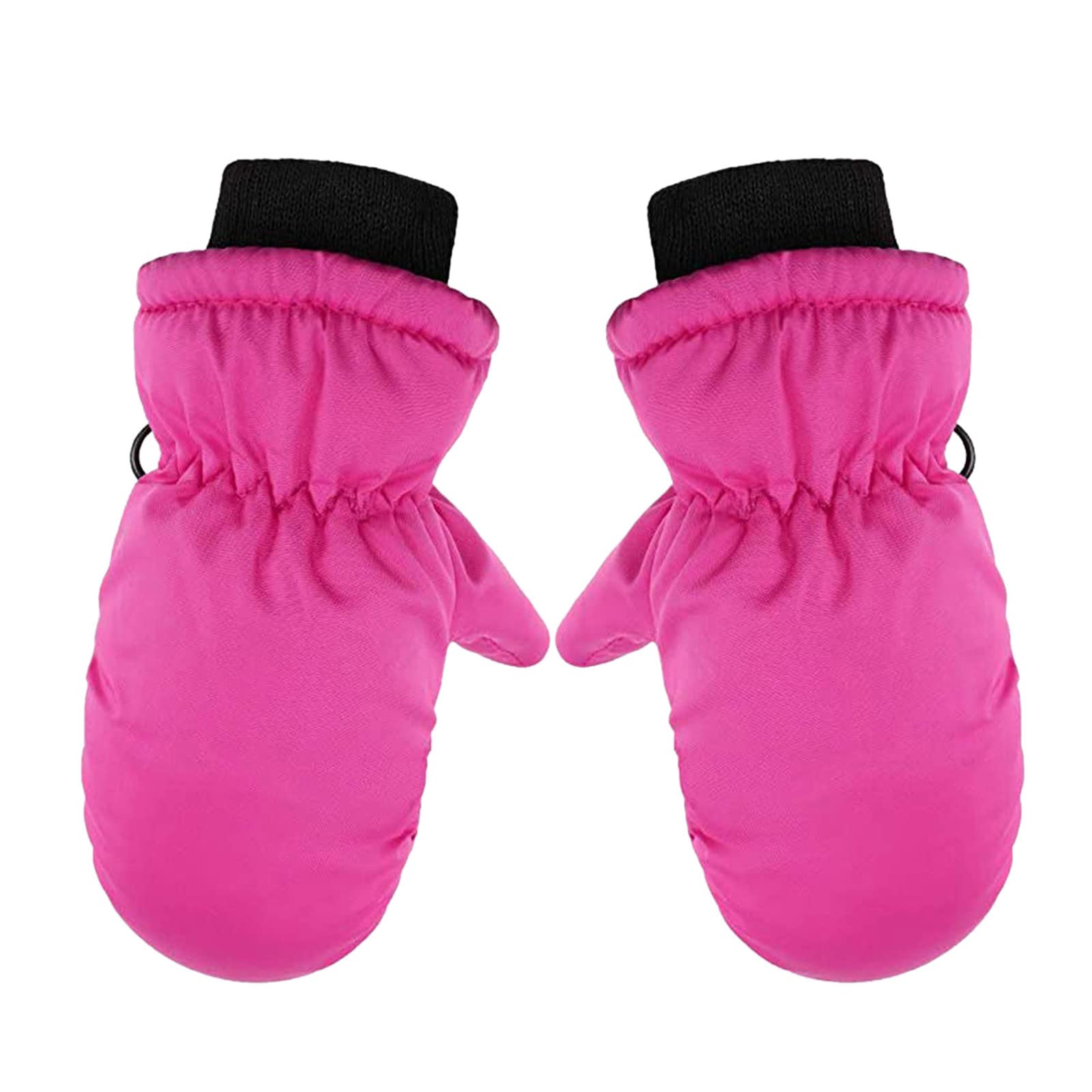 **Kids' Waterproof Windproof Winter Gloves - Warm Ski Gloves for Boys & Girls - Perfect for Skiing, Running & Outdoor Activities**