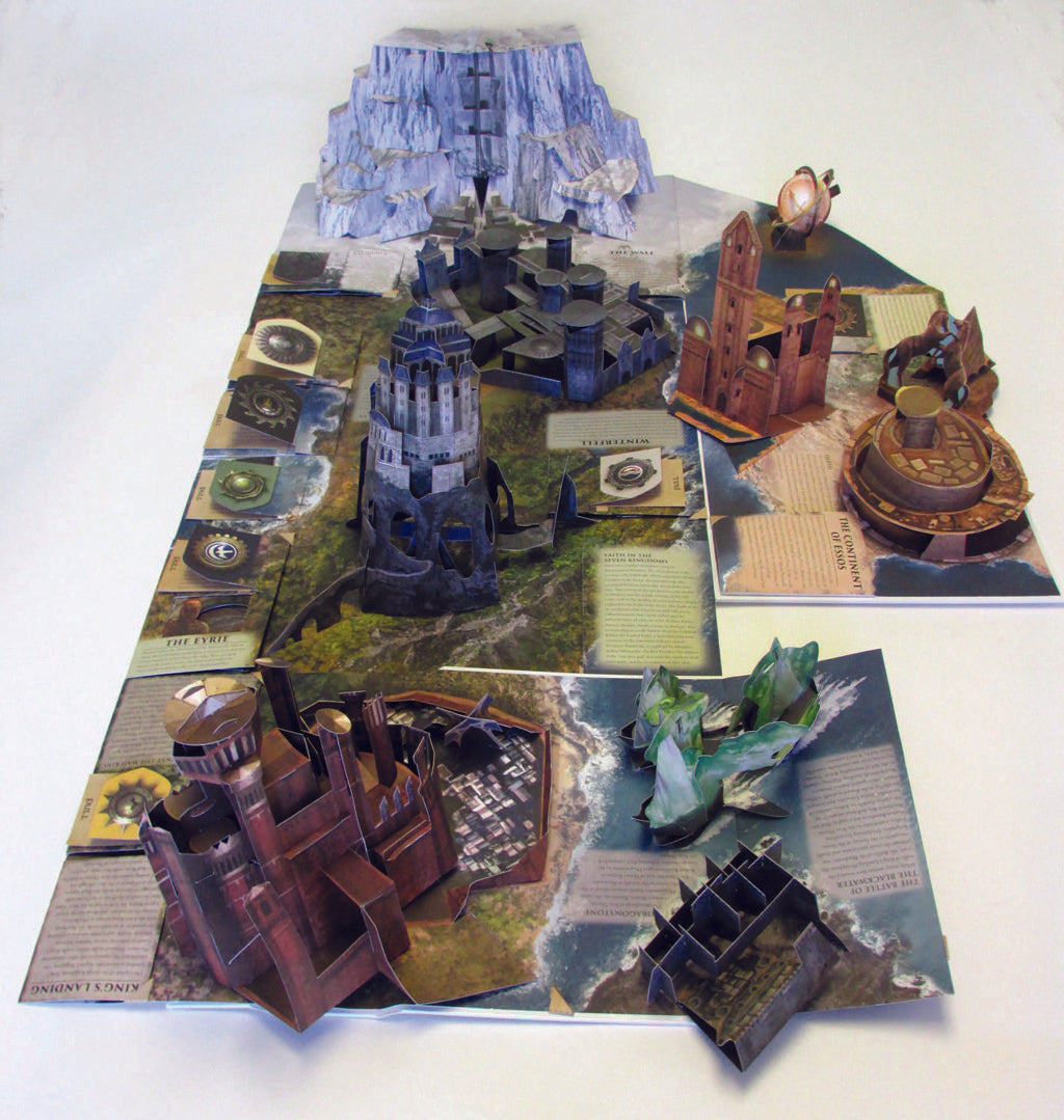Game of Thrones: A Pop-Up Guide to Westeros | Official Collectible Book for Fans | Perfect for Home Decor, Gifts & Fantasy Lovers
