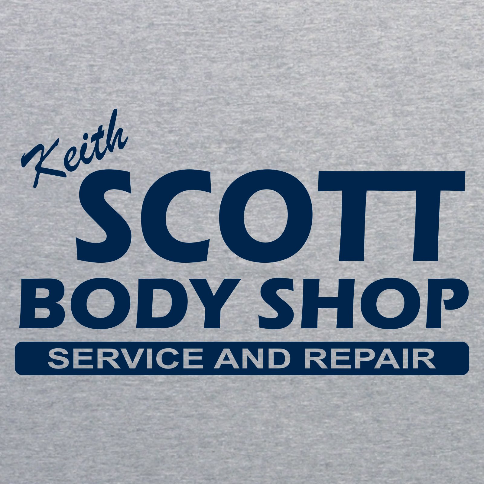 Keith Scott Body Shop Graphic Print T-Shirt for Men - Comfortable Cotton Tee for Casual Wear, Street Style & Everyday Outfits