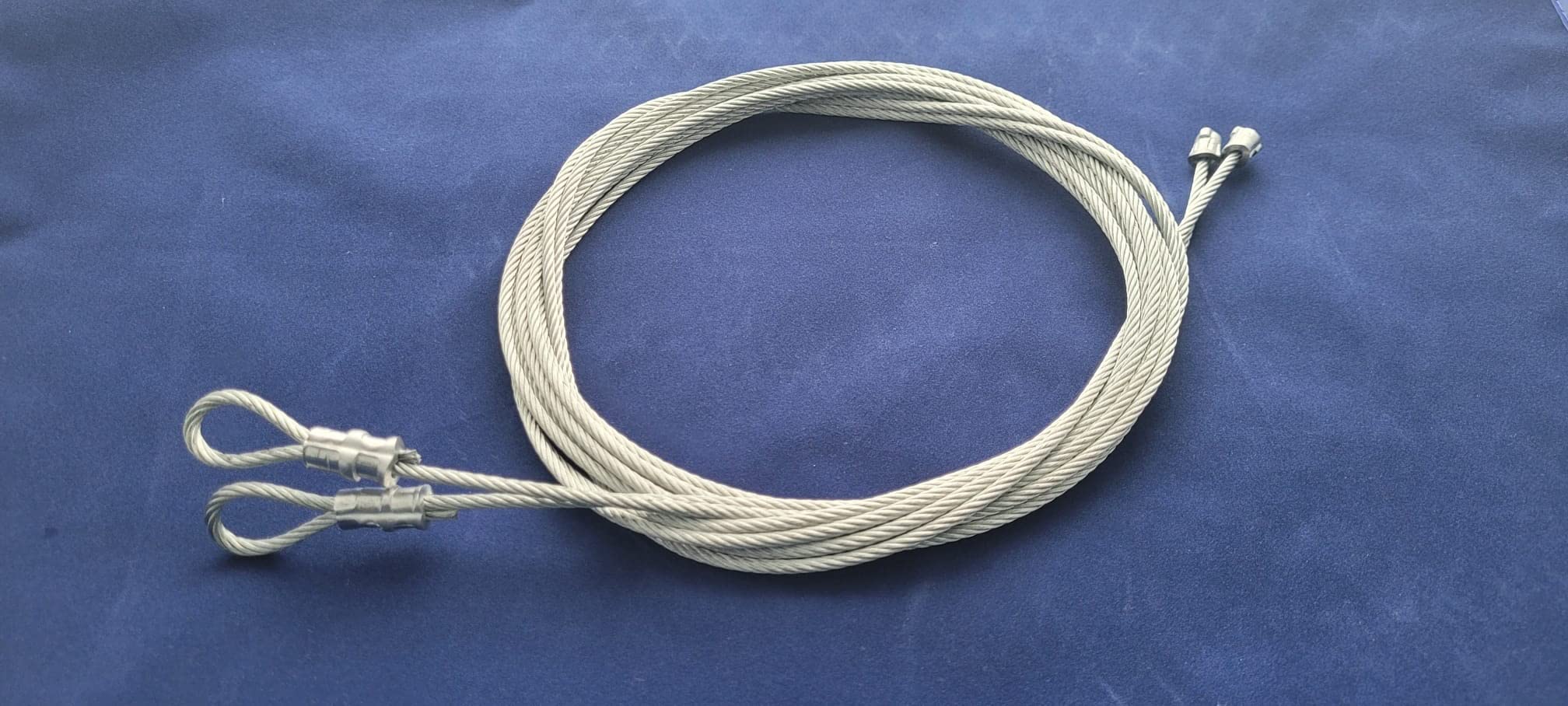 8' Garage Door Cable for Torsion Springs - Heavy Duty Replacement Parts - Perfect for Home Garage Door Repair & Maintenance