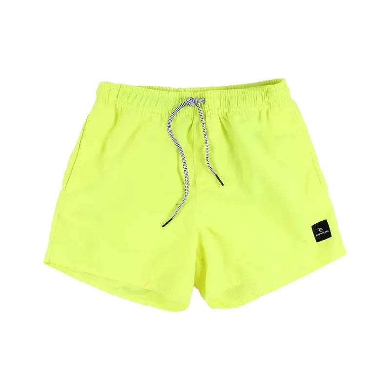 Rip Curl Kids' Short Sleeve T-Shirt - Bright Yellow for Boys | Comfortable & Stylish Beachwear for Surfing, Swimming & Outdoor Activities
