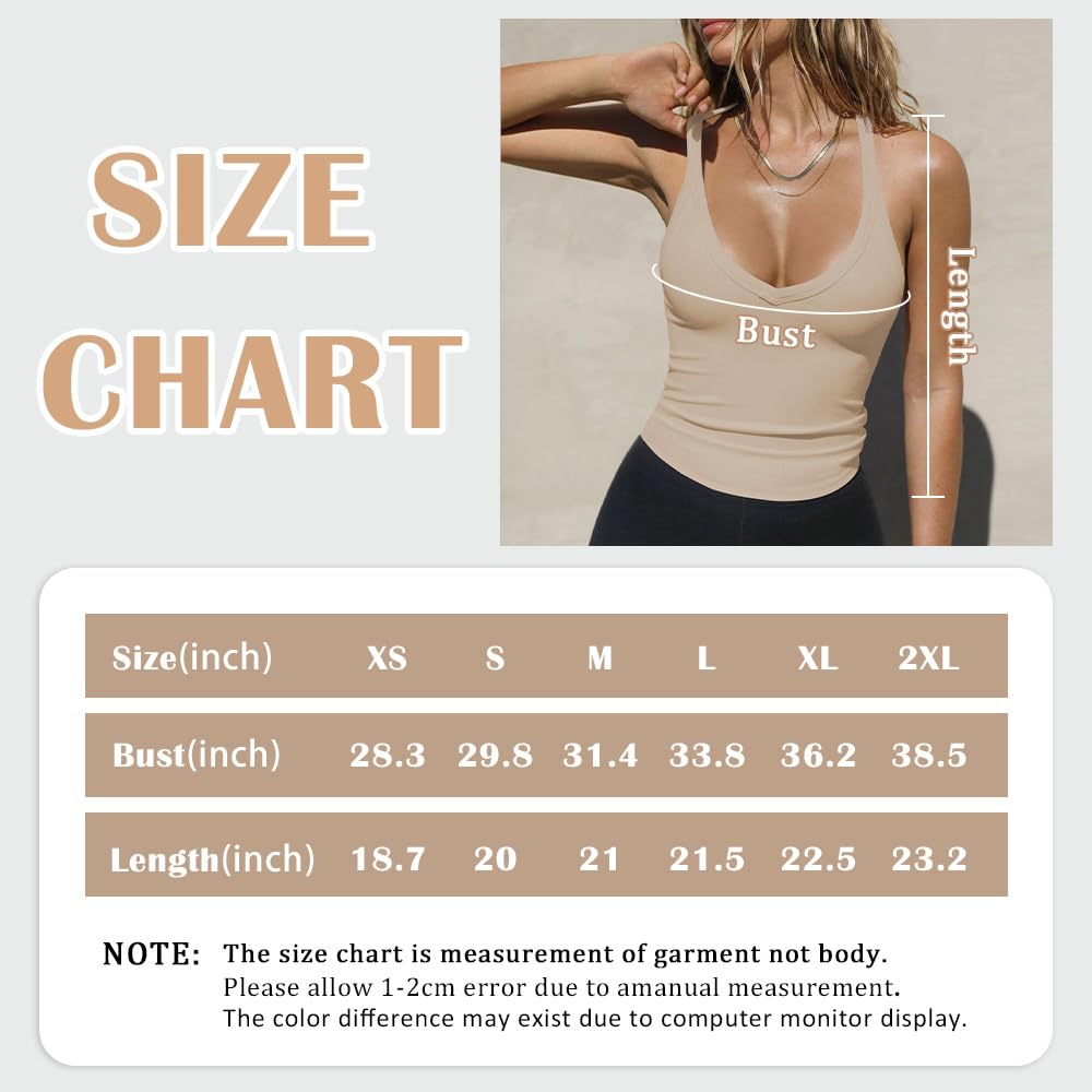 SVALIY Women's Racerback Tank Tops - Ribbed Workout Shirts for Yoga, Gym & Running | Breathable Sleeveless Athletic Tops for Fitness & Active Lifestyle