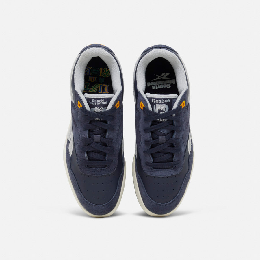 Reebok X Sports Illustrated BB 4000 II Basketball Shoes for Men - Navy Blue Retro Sneakers for Casual Wear & Street Style