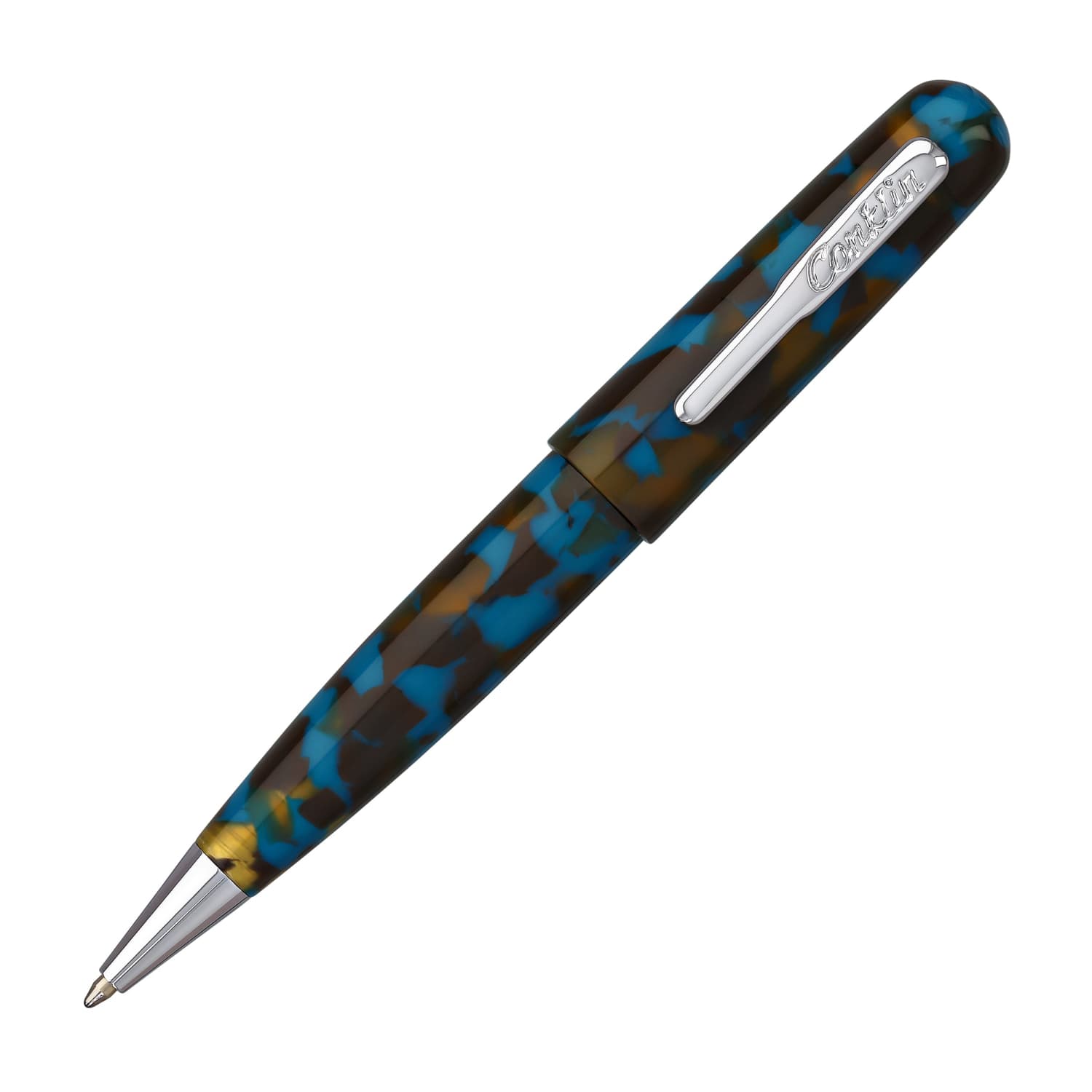 Conklin All American Ballpoint Pen - Southwest Turquoise Color - Premium Writing Instrument for Office, School & Gift Giving