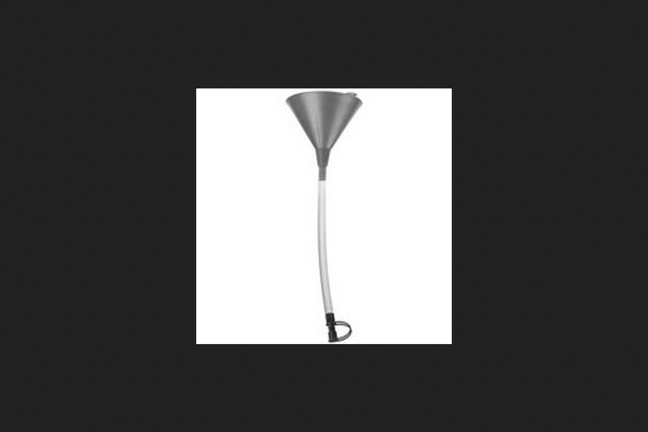 2-Piece Polypropylene Transmission Funnel - Durable & Leak-Proof for Automotive Fluid Changes, Motor Oil Transfers & DIY Maintenance