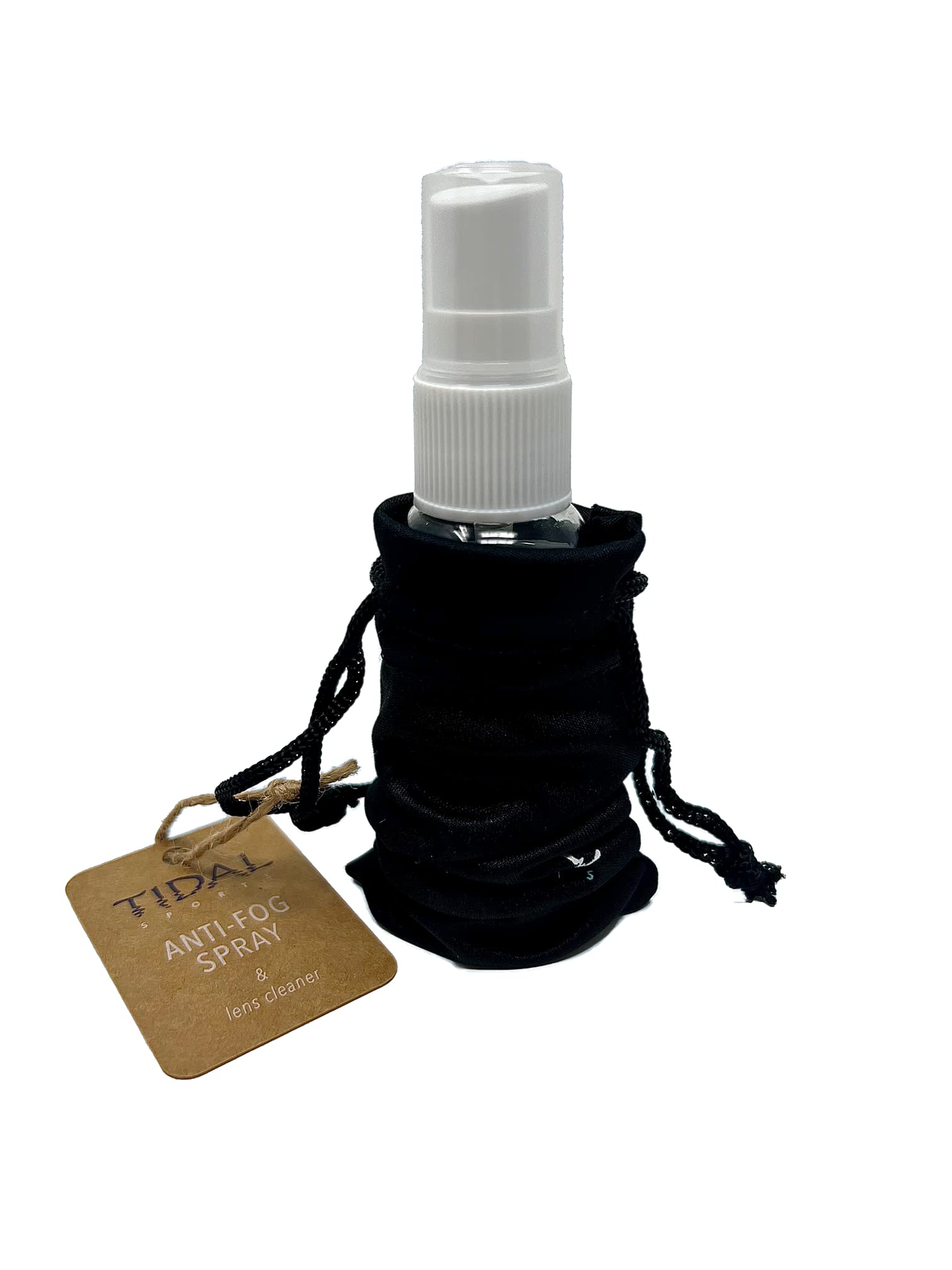 Tidal Anti Fog Spray for Scuba & Dive Masks - Defogger for Underwater Masks, Glass & Plastic Lenses | Prevent Fogging for Snorkeling, Swimming & Water Sports