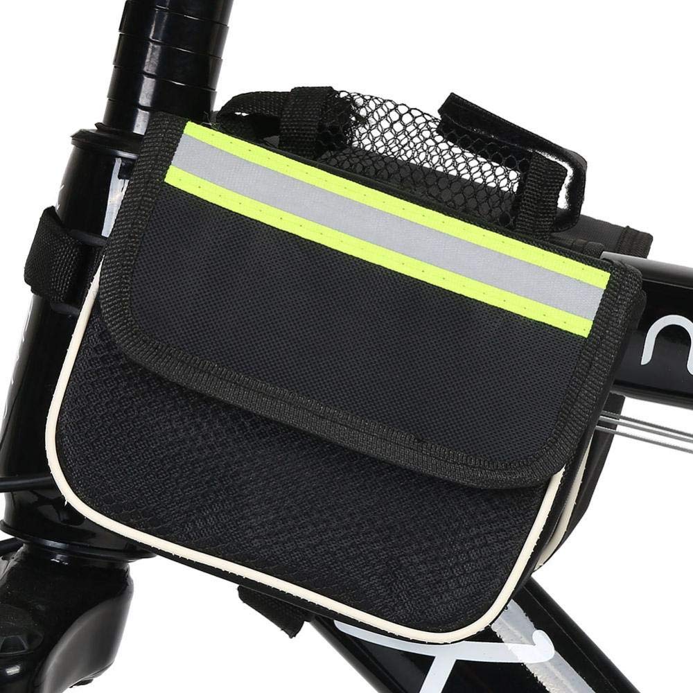 SO Bag - Waterproof Front Frame Saddle Top Tube Bike Bag with Double Pouches | Durable Cycling Frame Accessories for Mountain & Road Bikes | Perfect for Commuting, Bikepacking & Outdoor Adventures