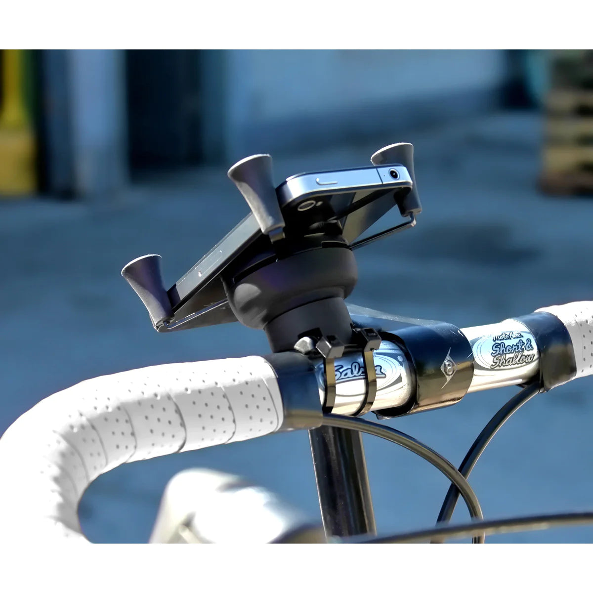 RAM EZ ON/OFF™ Universal Bike Mount with X-Grip® Phone Holder - Compatible with Smartphones & GPS Devices - Perfect for Cycling, Commuting & Outdoor Adventures (RAP-274-1-UN7U)