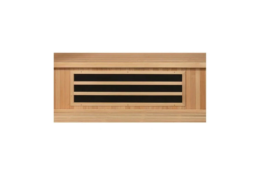 Golden Designs Vila Elite 3-Person FAR Infrared Sauna with Ultra Low EMF - Perfect for Home Spa, Relaxation & Detox Therapy