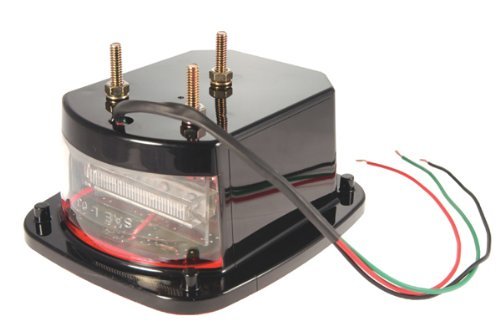 Grote Hi-Count LED Box Lamp - Red LH (G5092) - High Visibility Truck & Trailer Lighting for Safety & Durability - Perfect for Semi Trucks, Trailers, and Commercial Vehicles