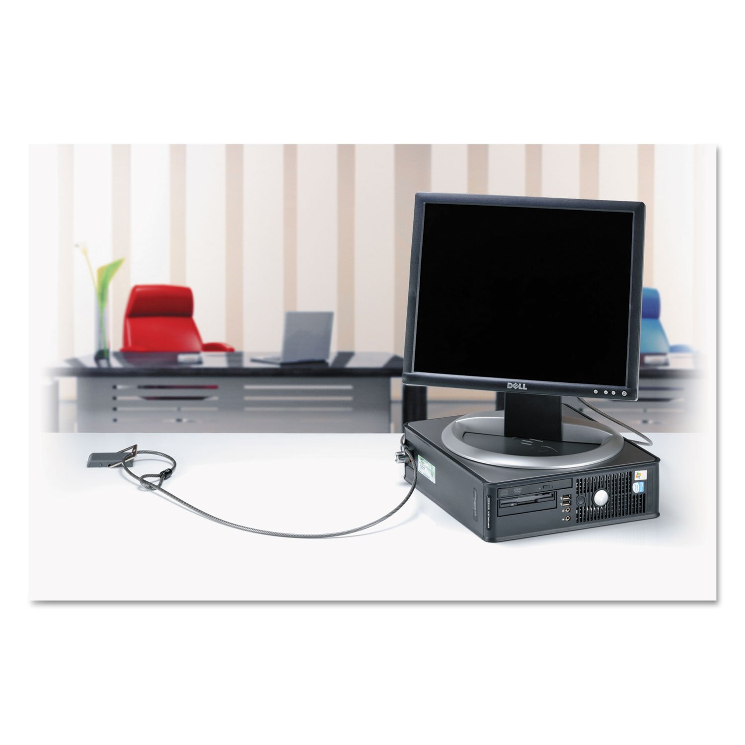 Kensington K64613WW Desk Mount Anchor for Cable Locks - Secure Your Laptop & Electronics | Perfect for Office, Home & Public Workspaces
