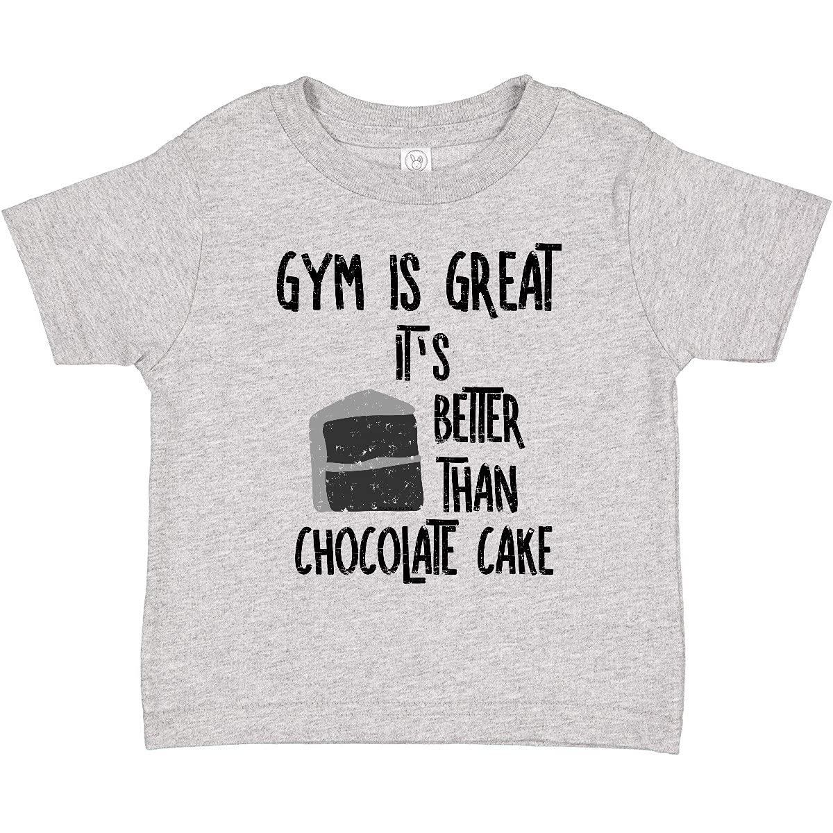 Inktastic Gym is Great Toddler T-Shirt - Cute Workout & Play Outfit for Active Toddlers - Perfect for Preschool, Playdates & Family Gym Days