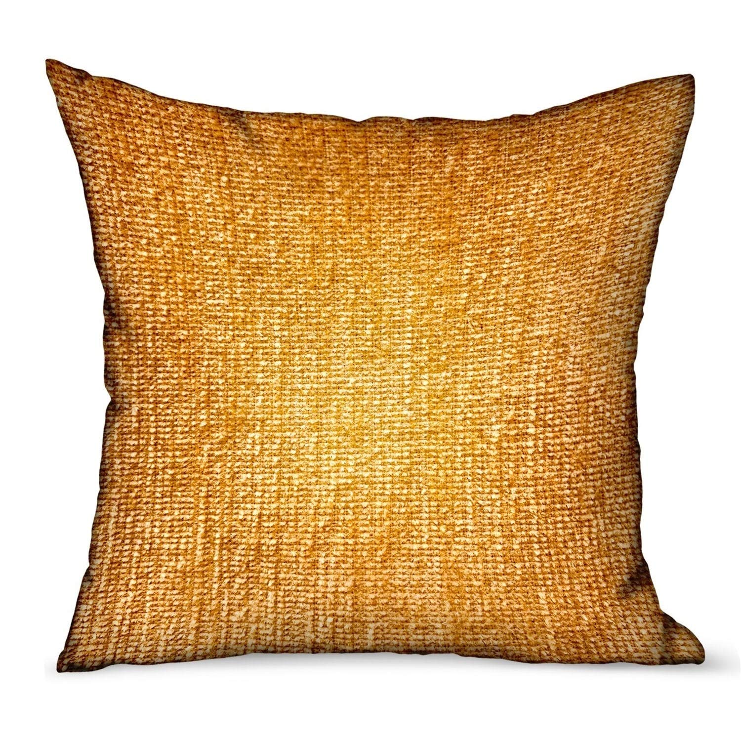 Luxury Honey Lust Brown Solid Throw Pillow for Indoor & Outdoor Use - Perfect for Sofa, Bed, Patio, and Home Decor