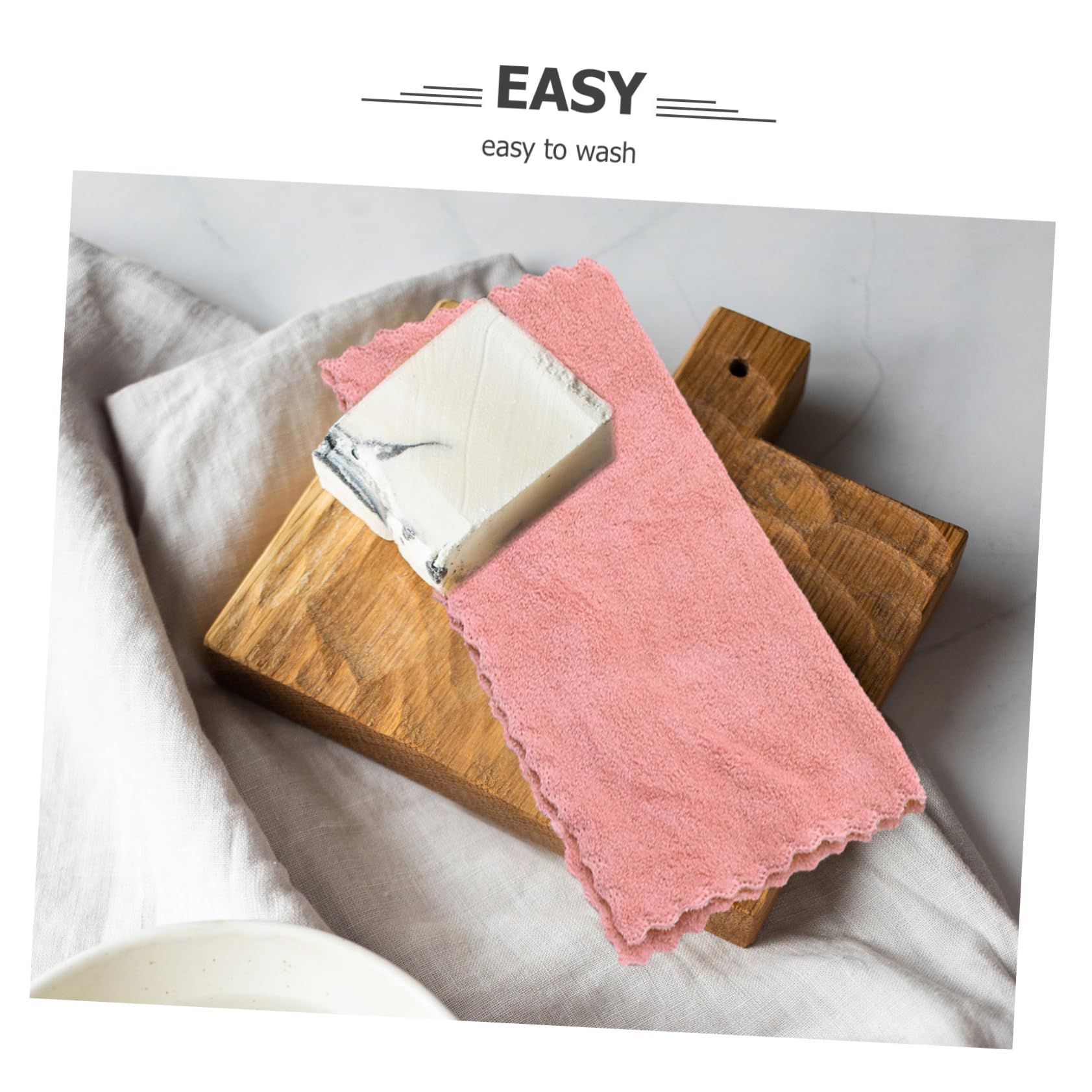 8-Piece Coral Fleece Baby Washcloths Set - Organic Cotton Bath Towels for Face, Hands & Bathing | Soft & Quick-Drying Polyester Towels for Infants, Kids & Adults | Perfect for Bathroom, Spa, Travel & Window Cleaning