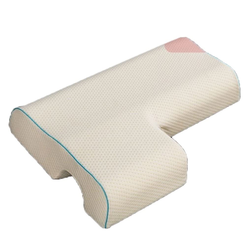 Memory Foam Cuddle Pillow for Couples - Soft & Breathable Arched Design for Side Sleepers, Anti-Pressure Support (Right Arm Type A) - Perfect for Snuggling, Back Pain Relief & Comfortable Sleep
