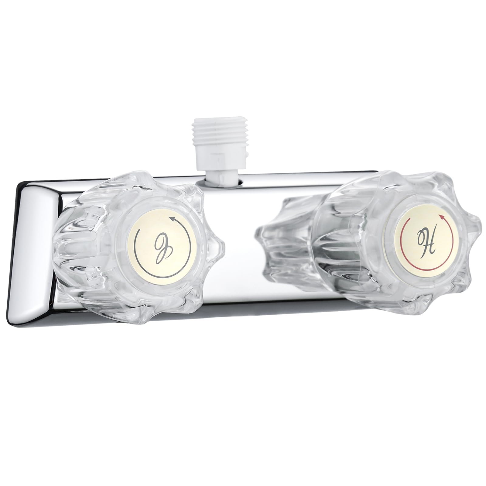 RV Shower Faucet Replacement - RV Camper Shower Mixing Valve with Diverter for Motorhome, Travel Trailer & Van - Perfect for Upgrading Bathroom Plumbing in Mobile Homes & RVs