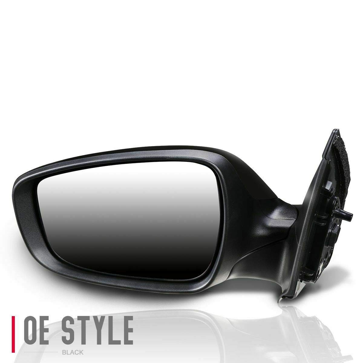 OEMMRHY1320186 Compatible Power Heated Side Mirror Left for Hatchback & Sedan - Perfect for Winter Driving & Replacement Parts
