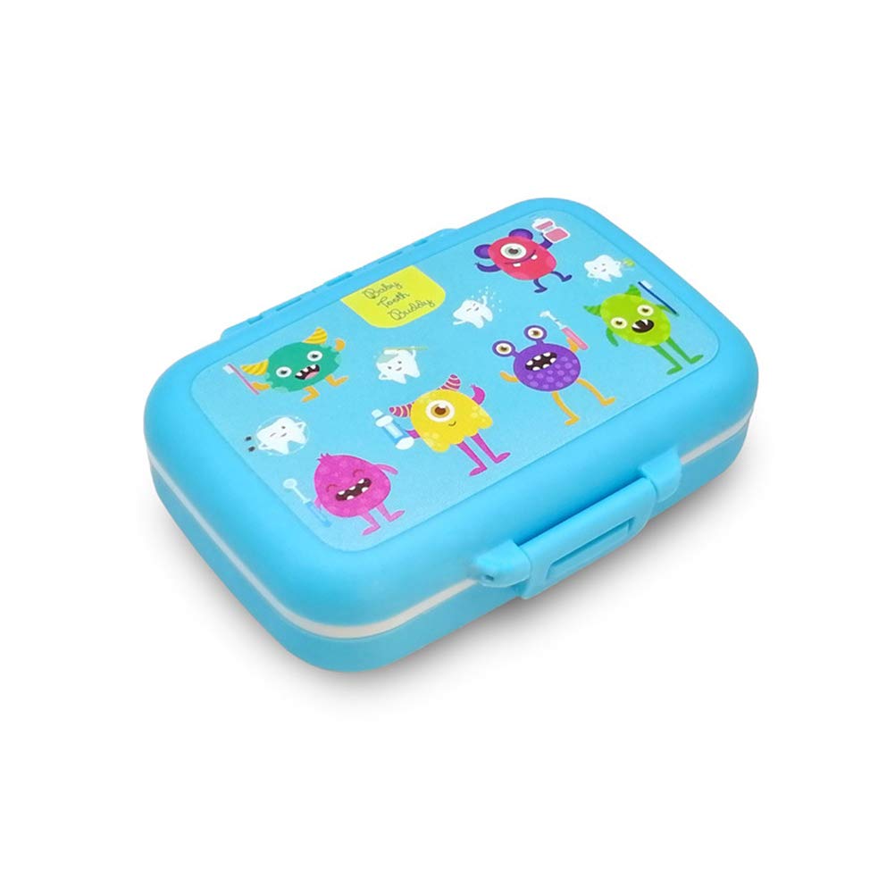 Baby Teeth Keepsake Box - Cute Purple Tooth Fairy Container for Lost Teeth Storage | First Tooth Organizer & Memory Box for Kids | Perfect for Tooth Fairy Visits & Childhood Memorabilia