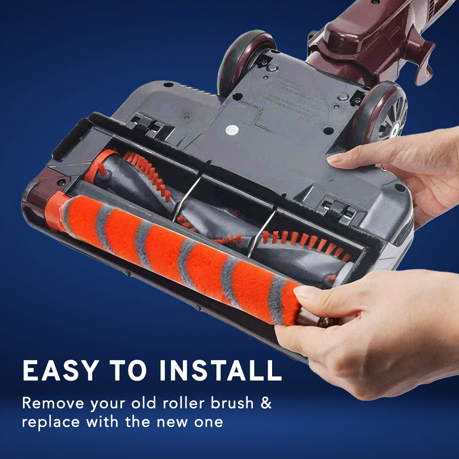 Shark NV800 NV801Q NV803 DuoClean Vacuum Replacement Bristle Brush - Compatible with Shark DuoClean Upright Vacuums for Deep Cleaning Carpets and Hard Floors