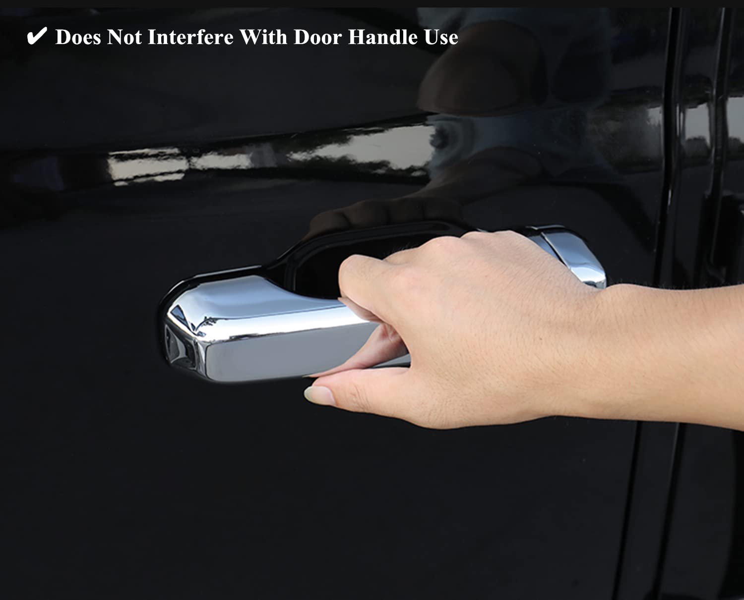 Chrome Car Door Handle Cover & Tailgate Handle Trim for 2018-2022 Jeep Wrangler JL/JLU & 2020-2022 Gladiator JT - Exterior Accessories Upgrade (Perfect for Off-Roading & Car Customization)