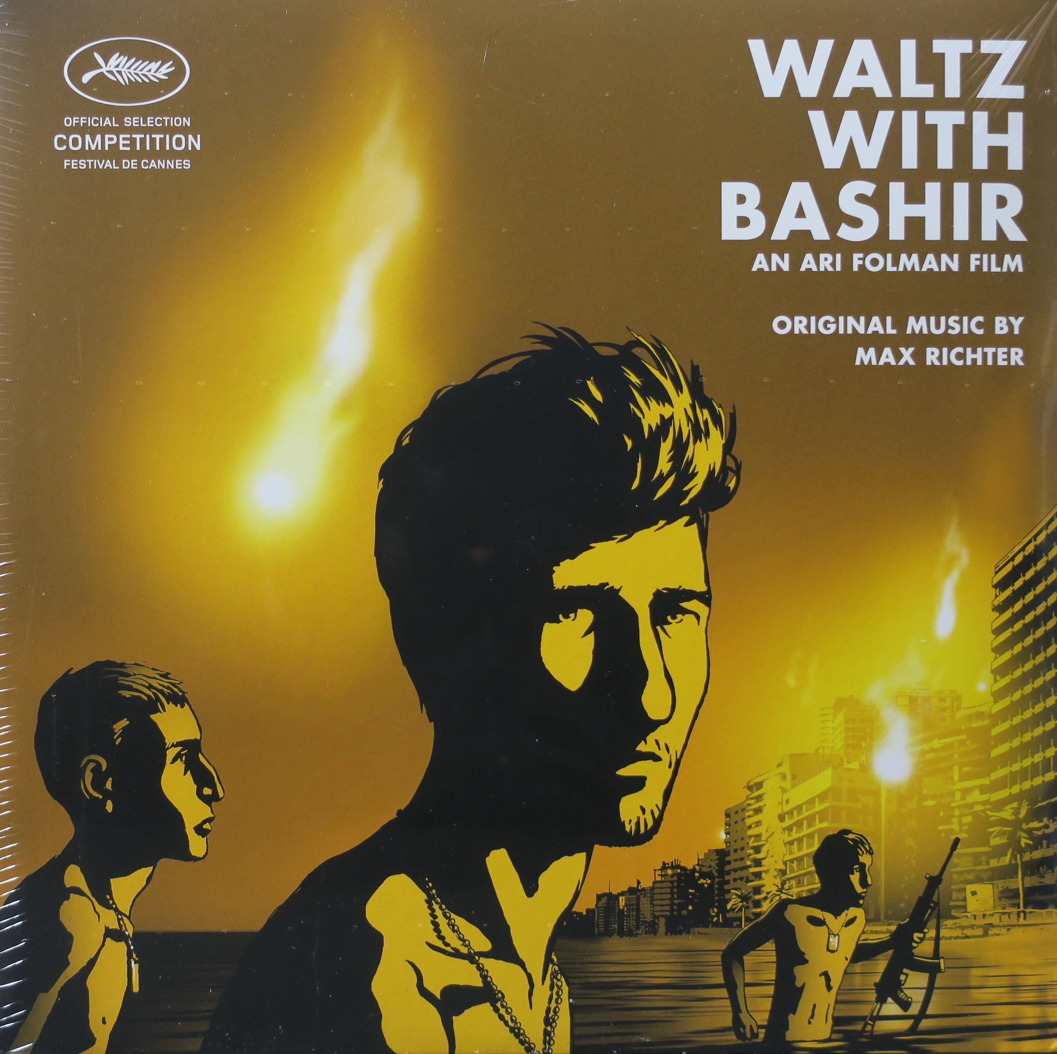 Max Richter WALTZ WITH BASHIR Original Motion Picture Soundtrack 45rpm Vinyl 2LP Record - Perfect for Film Music Collectors & Vinyl Enthusiasts