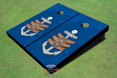 Custom Tailgate Cornhole Game Set - Premium Corn Hole Boards with 