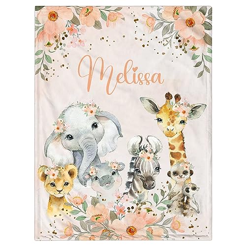 Floral and Animals - Light Yellow
