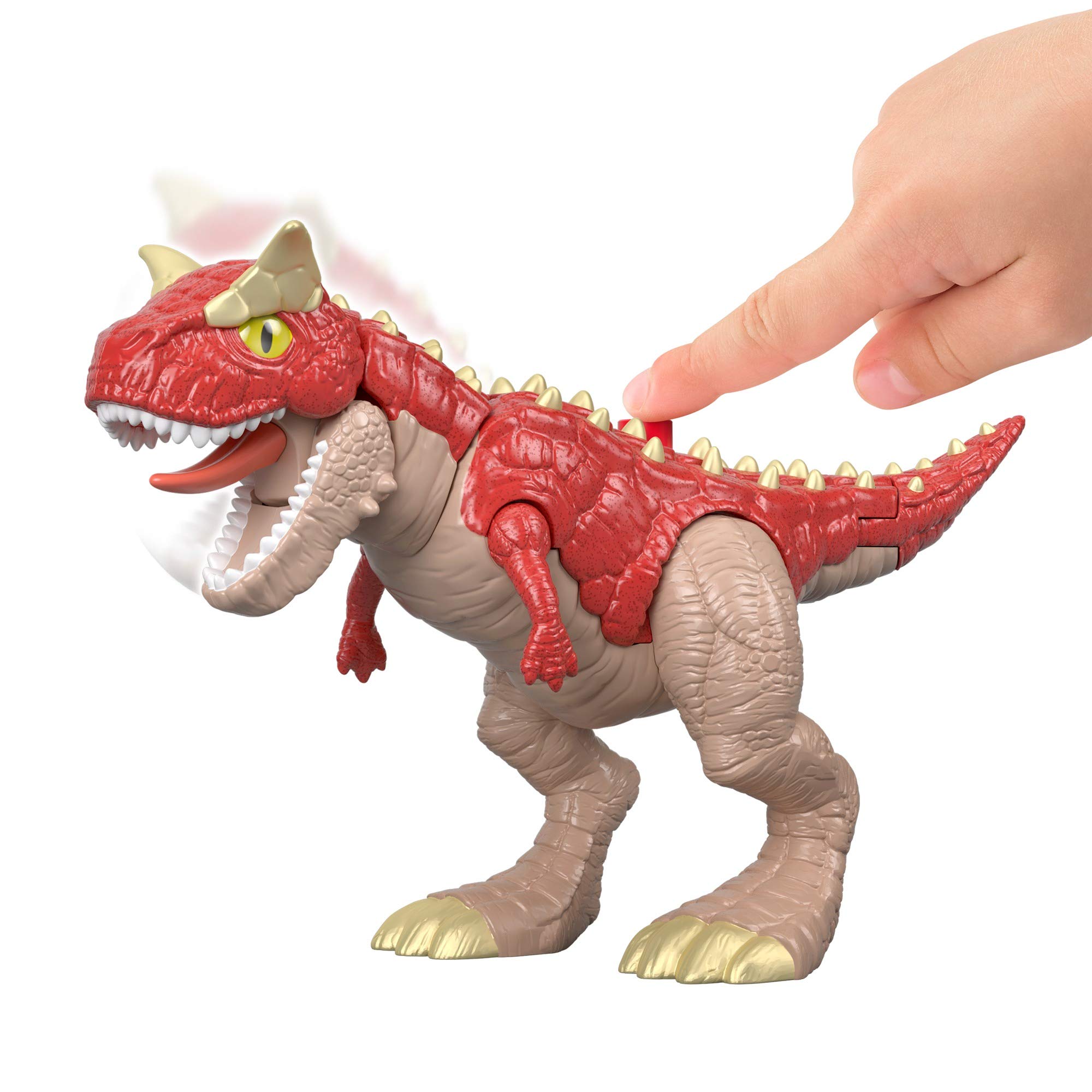Jurassic World Carnosaurus Dinosaur Toy - Realistic Roaring & Walking Action Figure for Kids, Collectors & Fans - Perfect for Playtime, Gifts & Dinosaur Themed Parties