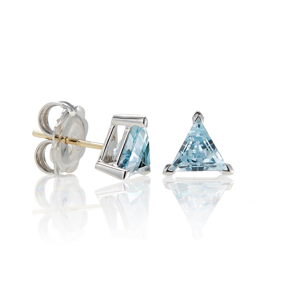 Sky Blue Topaz Bermuda Earrings – Elegant Dangle Earrings for Women, Perfect for Weddings, Parties & Everyday Wear