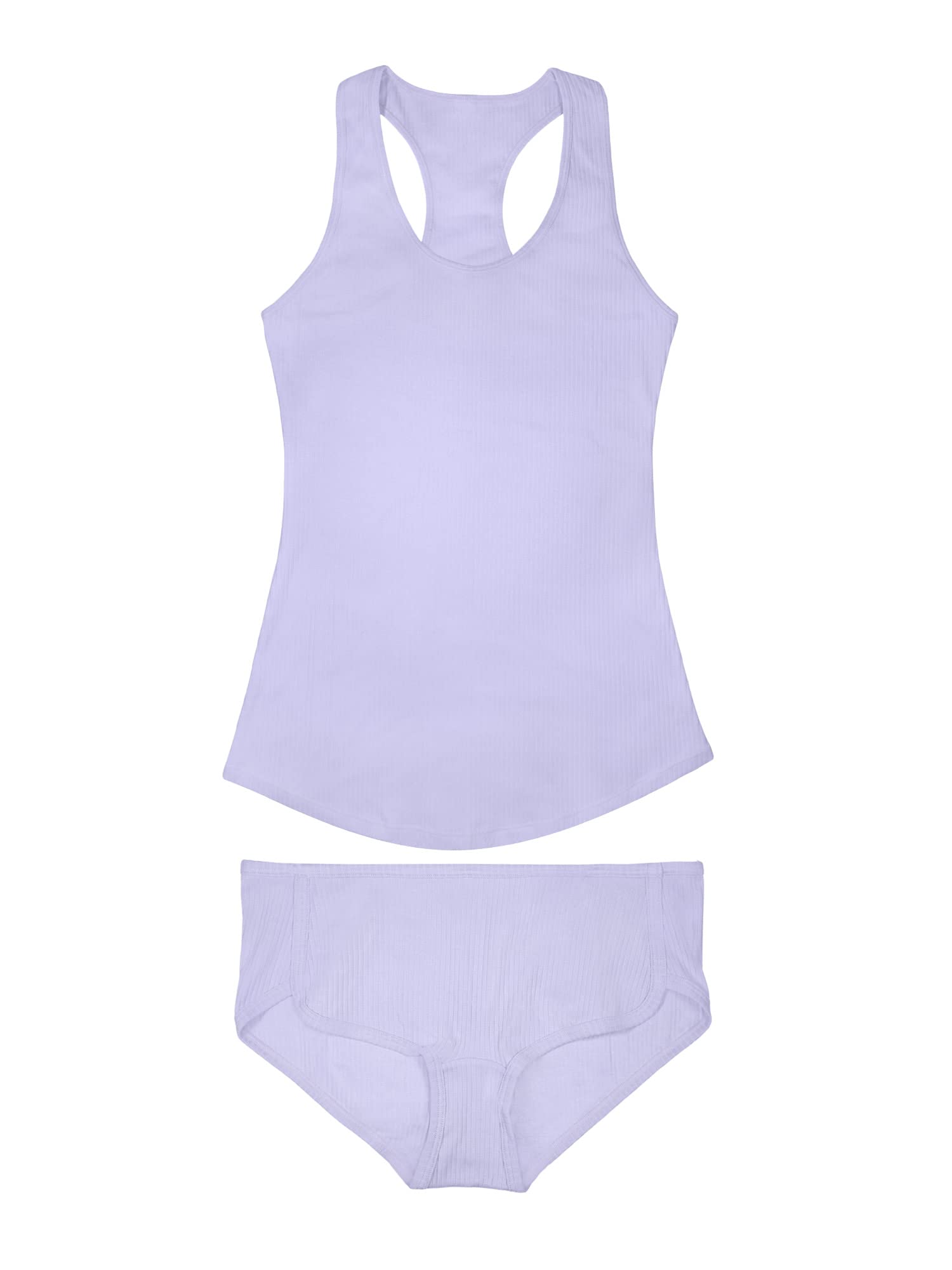 Smart & Sexy Women's Cloud Cotton Comfort Collection Tank Top & Boy Short Sleep Set - Ultra Soft Pajama Set for Lounge, Sleep & Relaxation