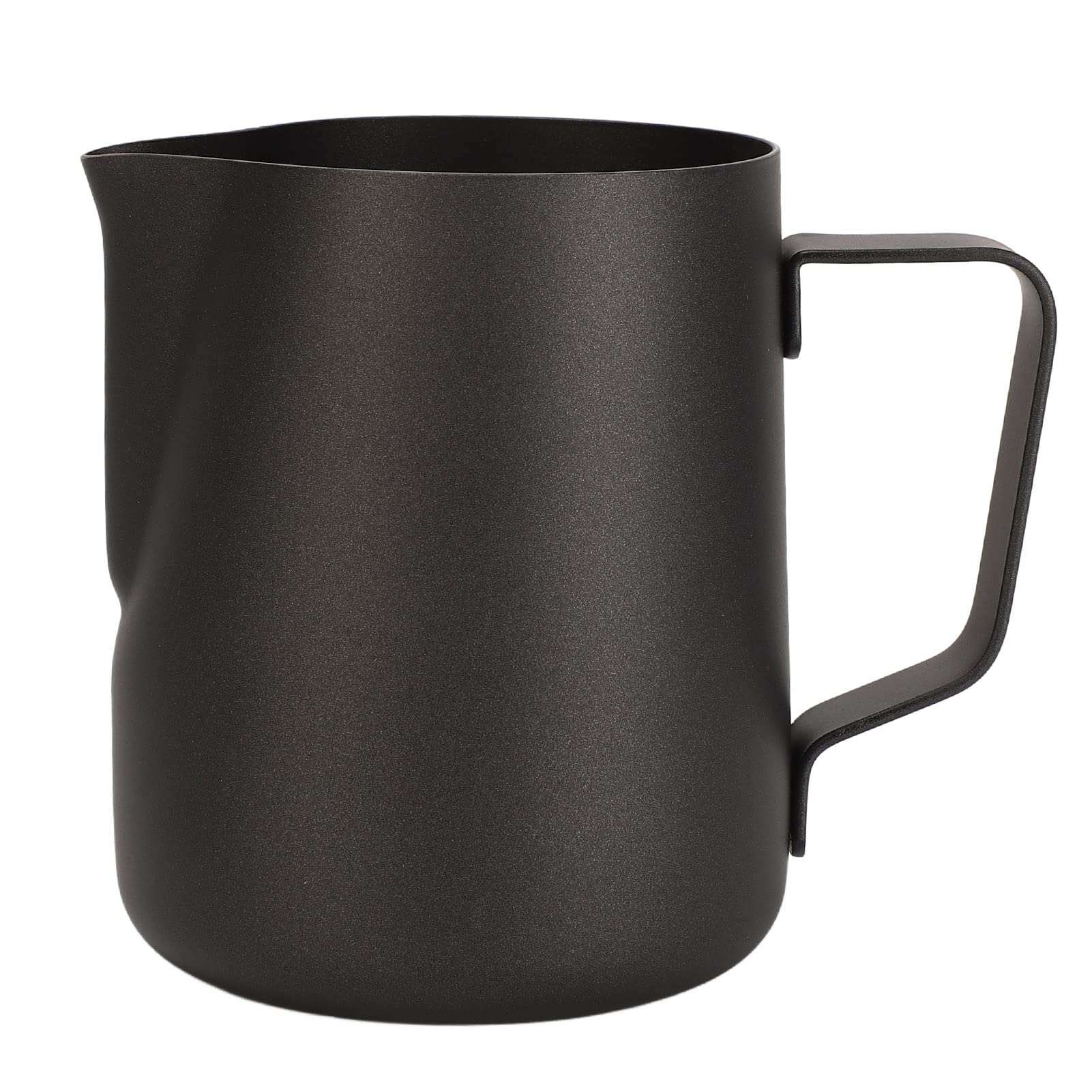 600ml Stainless Steel Milk Frothing Pitcher with Anti-Stick Coating - Professional Latte Art Frother Cup for Coffee, Cappuccino & Hot Chocolate - Perfect for Home, Office & Cafe Use