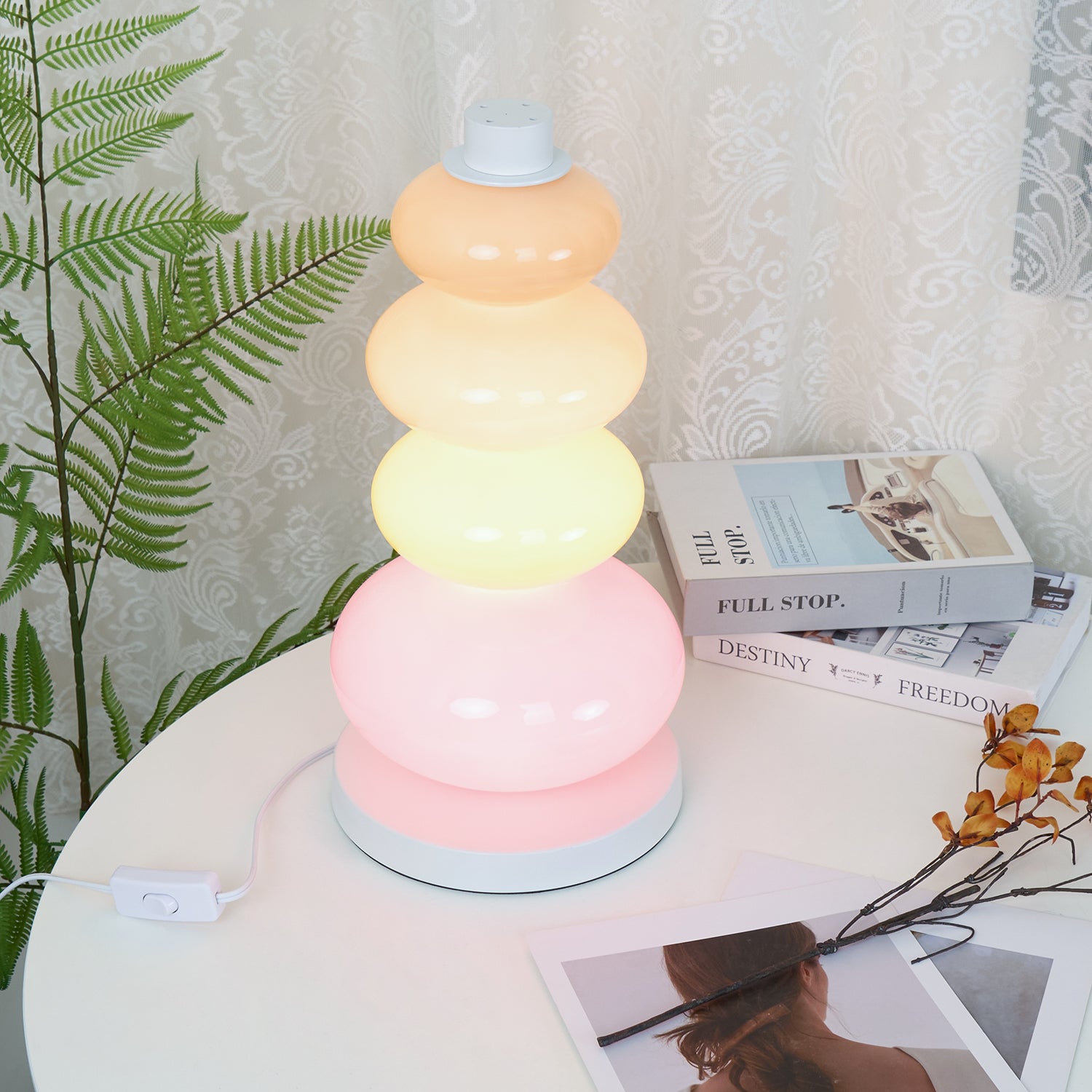 Sweet Candy Table Lamp - Decorative LED Night Light for Kids Room, Bedroom, Nursery - Perfect for Birthday Parties, Gifts & Cozy Ambiance