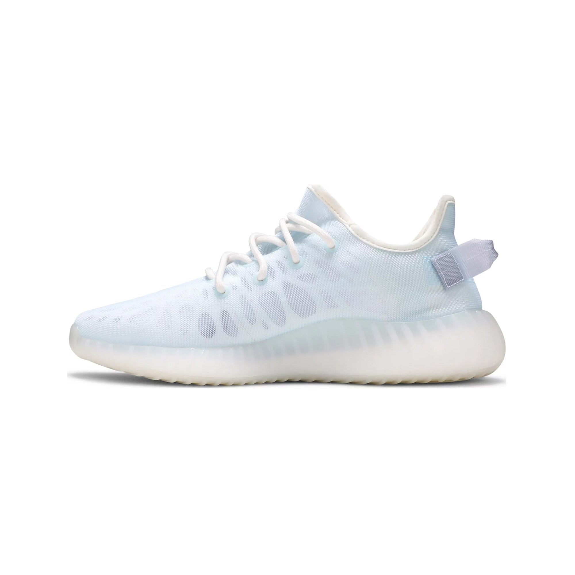 Adidas Yeezy Boost 350 V2 'Mono Ice' Sneakers - Men's Running Shoes 2021 Release | Comfortable Lightweight Athletic Footwear for Jogging, Gym & Casual Wear