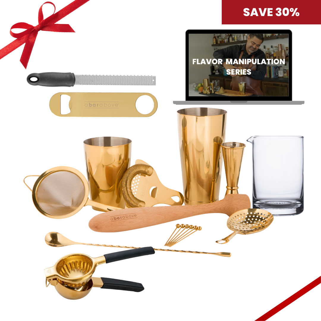 Premium Gold Flavor Manipulation Kit - Complete Set for Cooking, Baking & Mixology | Perfect for Chefs, Bakers & Cocktail Enthusiasts