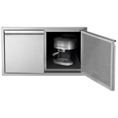 Twin Eagles 36-Inch Stainless Steel Dry Storage Cabinet - Commercial Kitchen Organization for Restaurants, Bars & Catering Services
