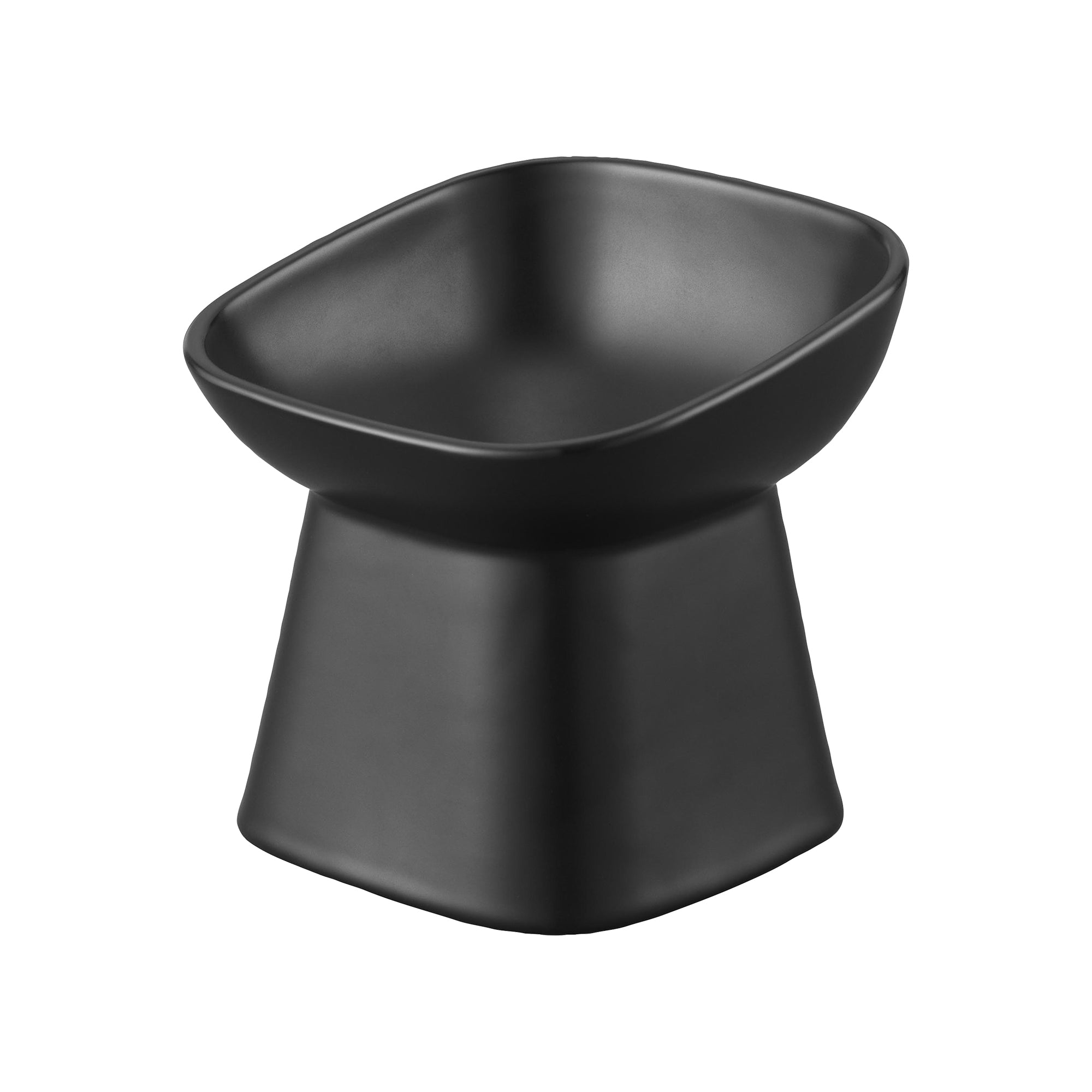 Stainless Steel Tilted Pet Food Bowl for Dogs & Cats - Non-Slip Elevated Design for Better Digestion - Perfect for Small, Medium & Large Breeds - Indoor & Outdoor Use