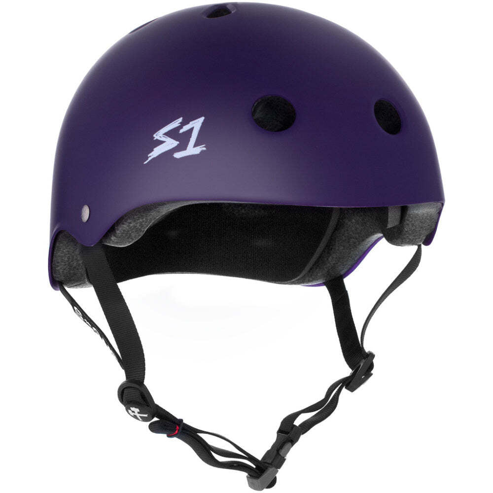 S One Lifer Matte Purple Bike Helmet - Lightweight & Durable Cycling Helmet for Adults - Perfect for Road Biking, Mountain Biking & Commuting