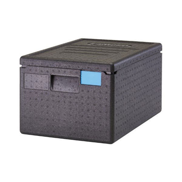 Cambro EPP180110 Cam GoBox Top Loader Food Carrier - Insulated Black Container for Catering, Meal Prep & Delivery | Commercial Kitchen & Outdoor Use