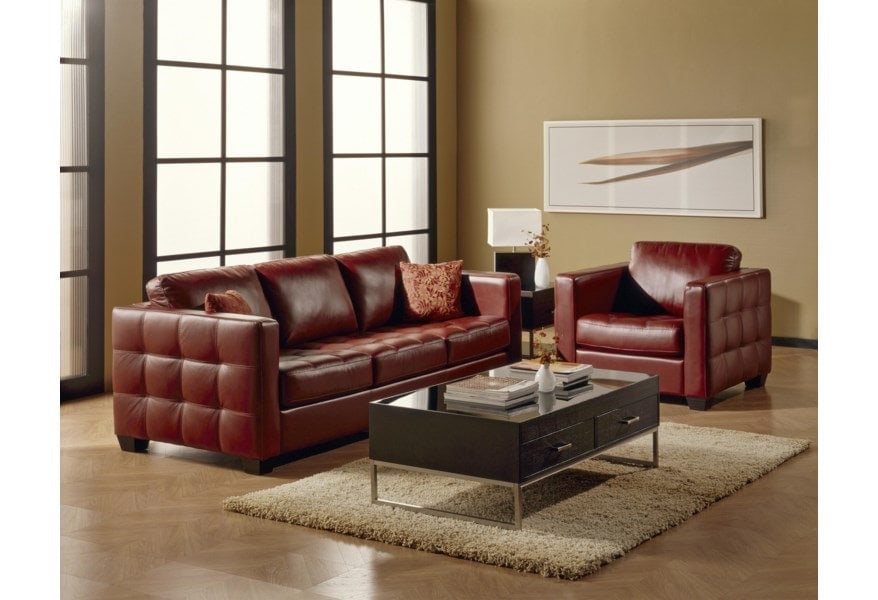 Barrett Palliser Tufted Sofa & Sectional - Modern Upholstered Living Room Furniture for Home & Office Comfort