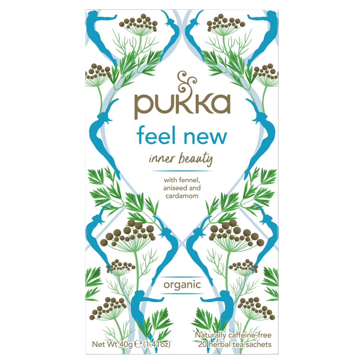 Organic Pukka Herbal Detox Tea - 20 Tea Bags | Natural Cleansing Blend for Daily Wellness & Relaxation | Perfect for Morning Rituals & Evening Wind-Down