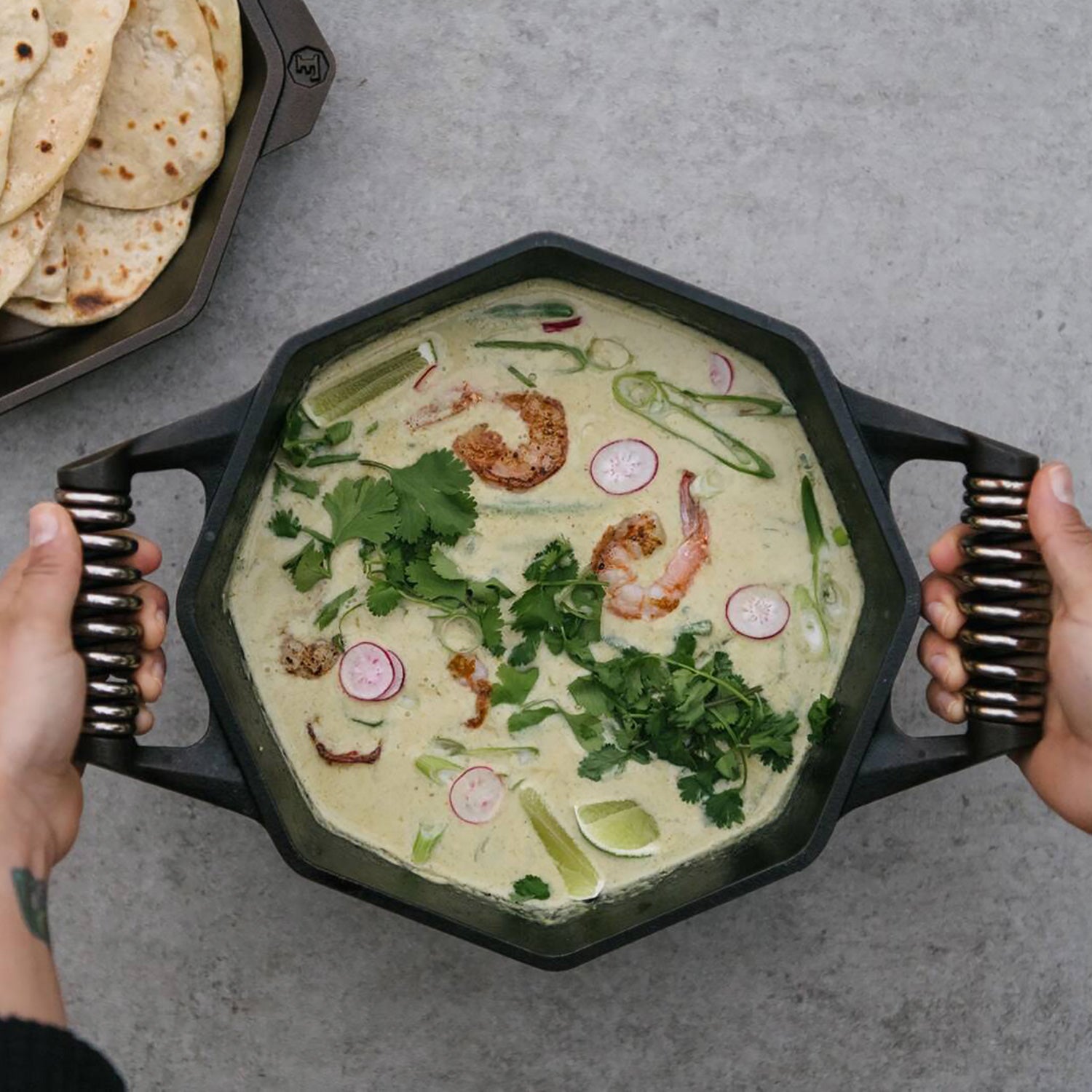 FINEX Premium Cast Iron Dutch Oven - 5.5 Quart Enameled Cookware for Baking, Braising & Roasting - Perfect for Soups, Stews, Bread & Camping Cooking