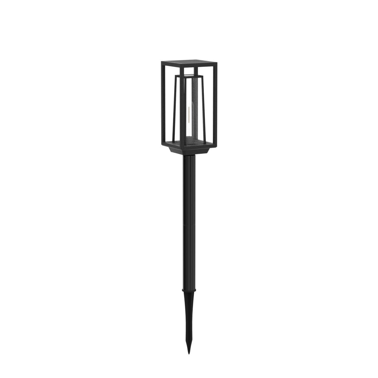 WdtPro Solar Pathway Lights Outdoor Waterproof - 2X Bigger & Brighter Landscape Lighting for Yard, Patio, Walkway, Driveway - 12+ Hours Double-Layer Solar Lights with Auto On/Off - Warm White (4 Pack) - Perfect for Garden Decor & Nighttime Safety
