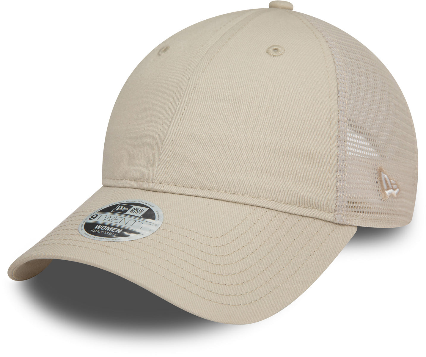 Women's New Era 9Twenty Stone Trucker Cap - Adjustable Snapback Hat for Casual Wear, Outdoor Activities & Sports Fans | Fashion Baseball Cap for Women