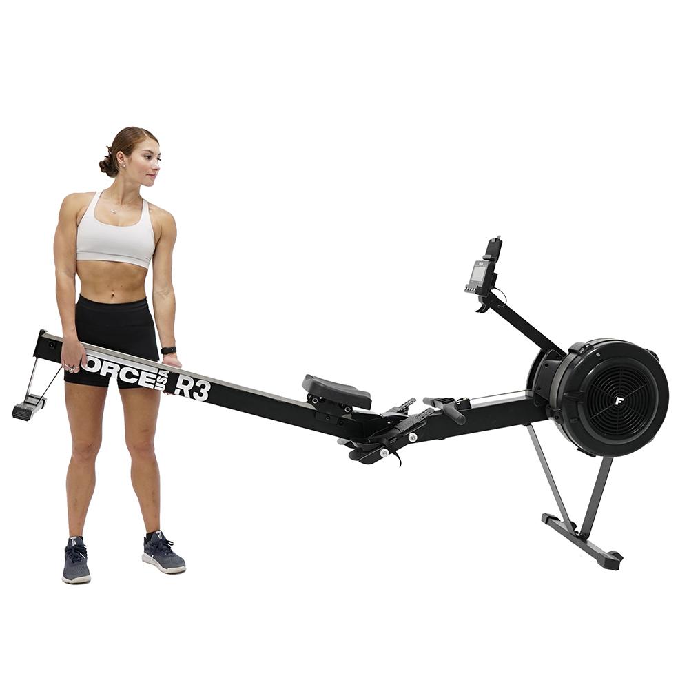 Force USA R3 Air Rower - Premium Home Rowing Machine for Full Body Workout | Perfect for Indoor Fitness, Cardio Training & Home Gym