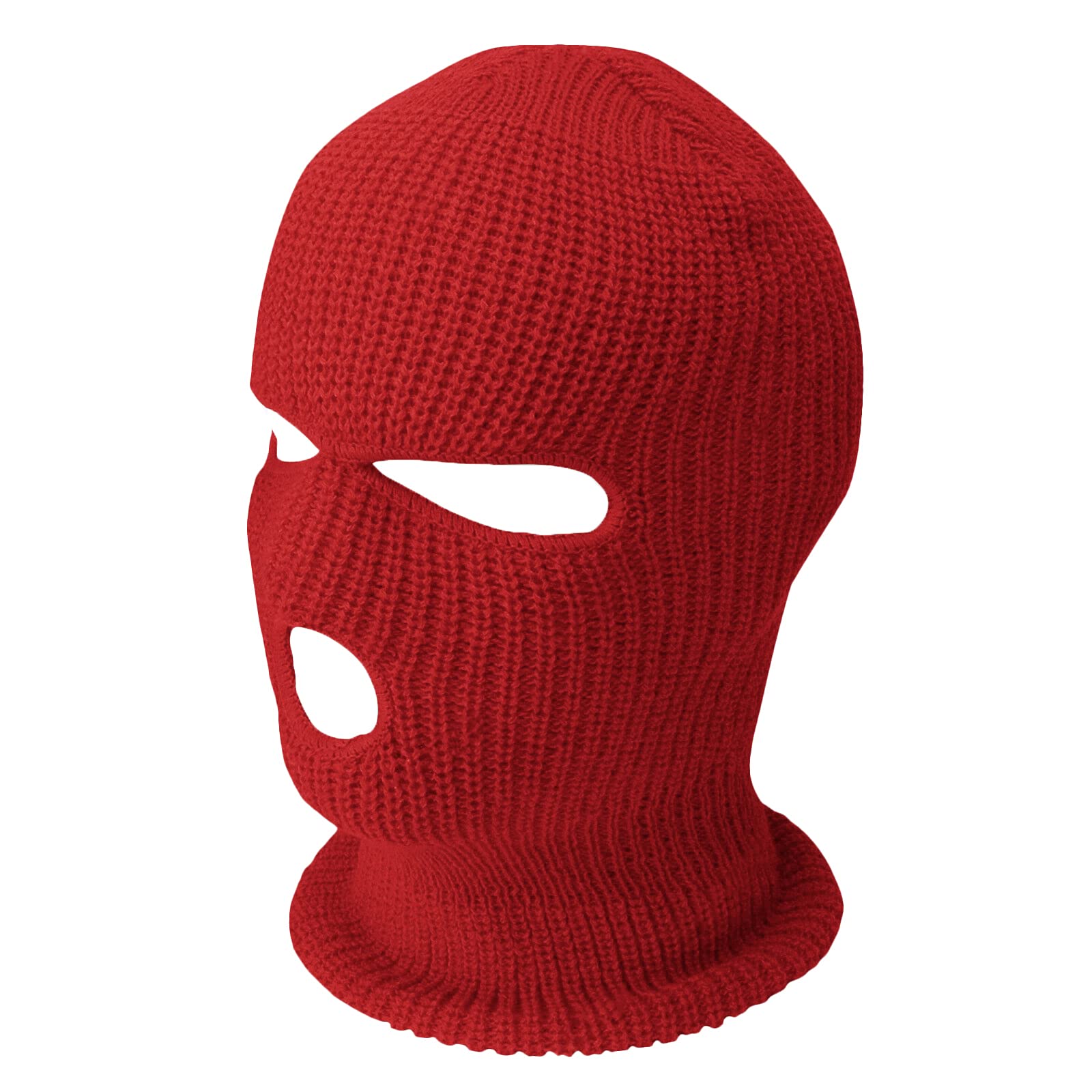 Winter Ski Mask – 3-Hole Knitted Balaclava for Men & Women | Cold Weather Face Cover for Skiing, Snowboarding & Outdoor Activities | Warm Full Face Protection for Winter Sports & Fashion